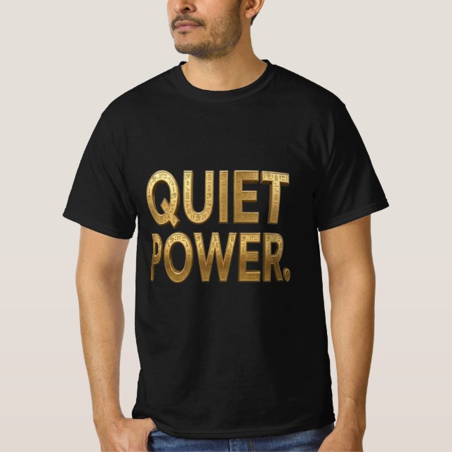 Camiseta Poder Silencioso | Grande Esfinge Projeto Egito (Frente)