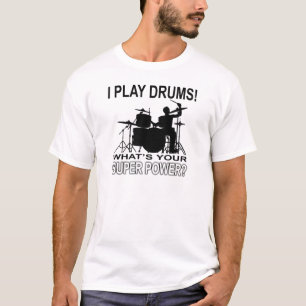 Camiseta Poder super - branco