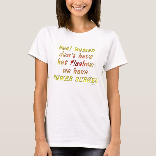 Camiseta Poder Surge2 das mulheres reais (Frente)