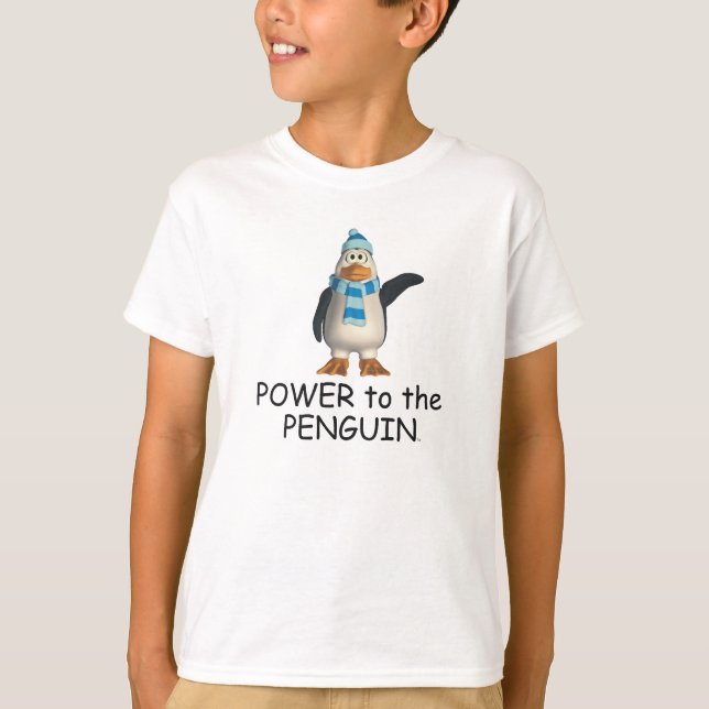 Camiseta Poder TEA para o Pinguim (Frente)