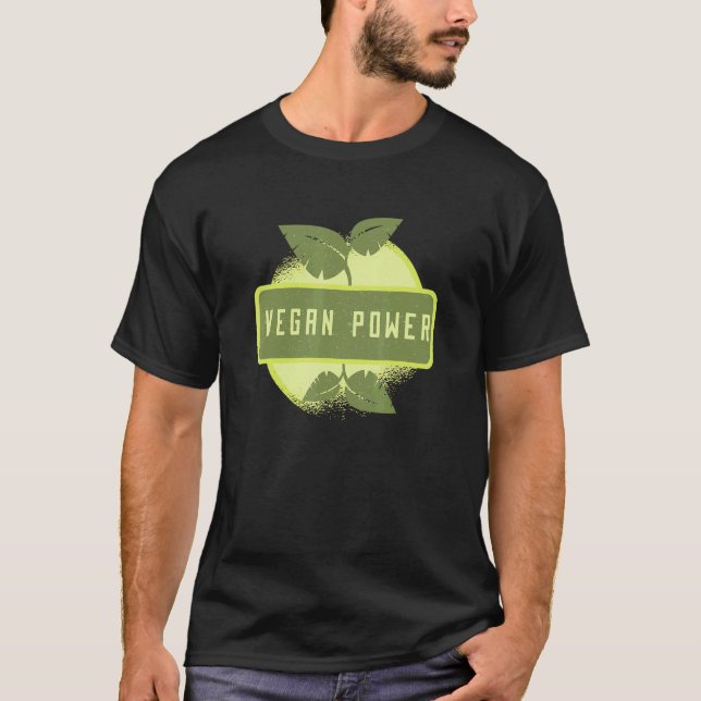 Camiseta Poder Vegano Vegetariano Planta Maçã Musculação Tr (Frente)
