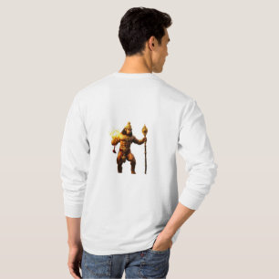 Camiseta "Poderes Míticos, Estilo Legendário"