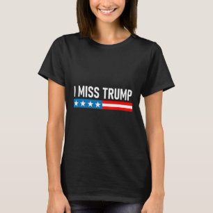 Camiseta Poderia Biden Ser Mais Cansativo Eu Sinto Saudade