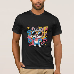 Camiseta Poderosa Gatinha Super-Herói