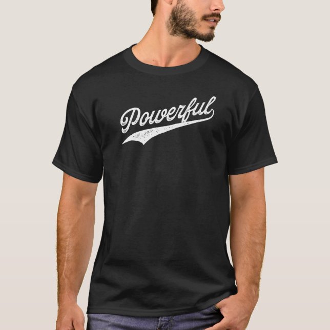 Camiseta Poderoso (Frente)