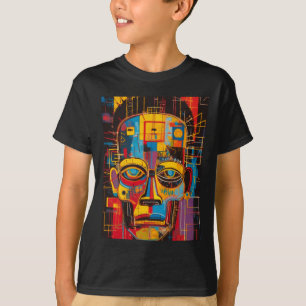 Camiseta Poderoso Abstrato Cultural Man Sticker