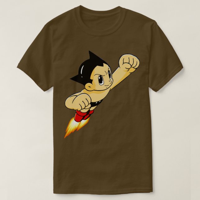 Camiseta Poderoso Atom Astro Boy (Frente do Design)