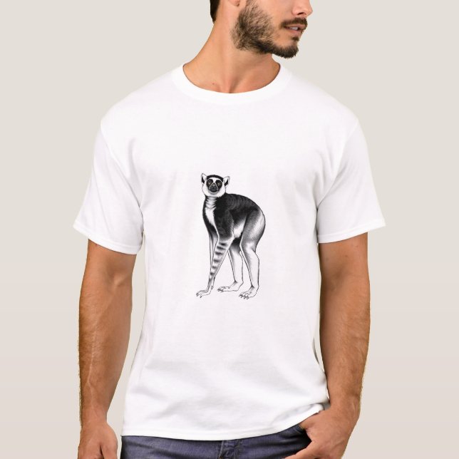 Camiseta Poderoso Sifaka: Libere Sua Força Interna (Frente)