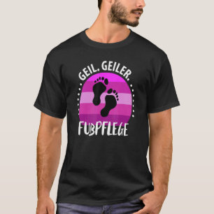 Camiseta Podiatria De Pé De Pé Podiatria De Pé Peredicura P
