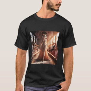 Camiseta Pódio de Fantasia Gato Bonito