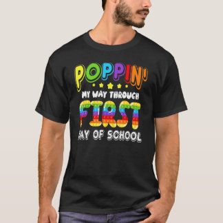 Camiseta Põe-Me No Primeiro Dia Do Menino Da Escola