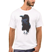 Camiseta Poe o Corvo