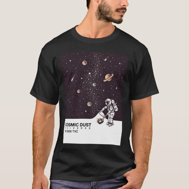 Camiseta Poeira cósmica (Frente)