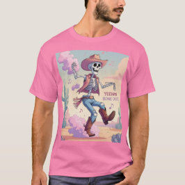 Camiseta Poeira de Osso Yeehaw – Divertindo-se no Deserto!