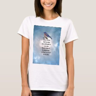 Camiseta Poema "assim amado" do Bluebird