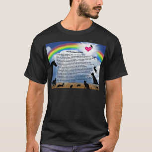 Camiseta Poema da ponte do arco-íris