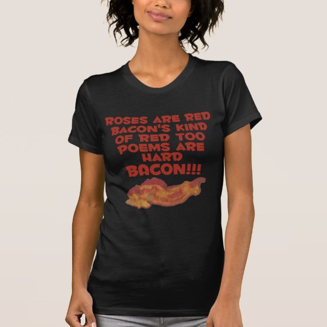 Camiseta Poema do bacon (Frente)