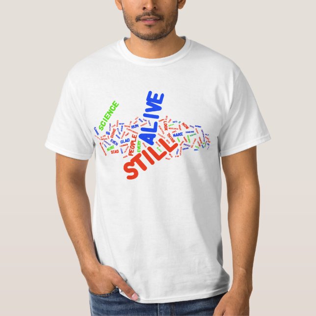 Camiseta Poemas líricos ainda vivos em um t-shirt (Frente)