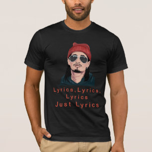 Camiseta Poemas líricos soolking do t-shirt, poemas