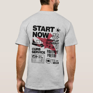 Camiseta Poesia de Pavimento Skate Patinação Rua Skater