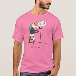 Camiseta Poesia de Unicórnio Engraçado