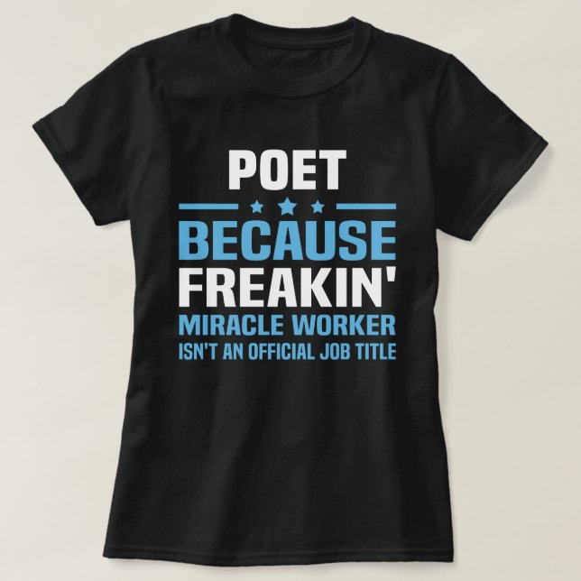 Camiseta Poeta (Frente do Design)