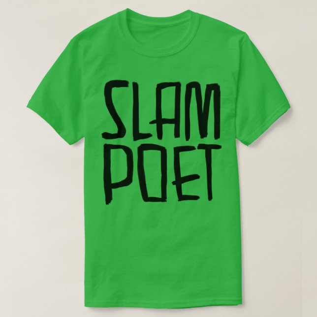 Camiseta Poeta de Slam de Poesia (Frente do Design)