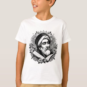 Camiseta poeta persa - design persa (irã)