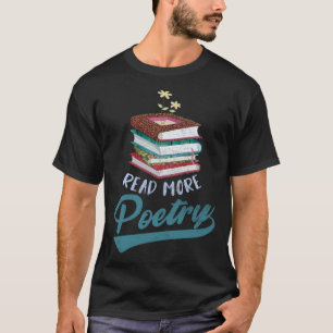 Camiseta Poetas de Poesia Leitores do Livro Poeta