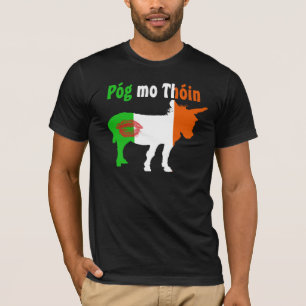 Camiseta Pog Mo Thoin - Humor Irlandês