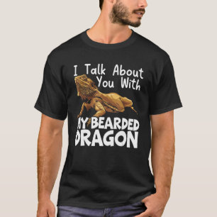 Camiseta Pogona Reptile Lizard Bearded Dragon