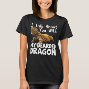 Camiseta Pogona Reptile Lizard Bearded Dragon