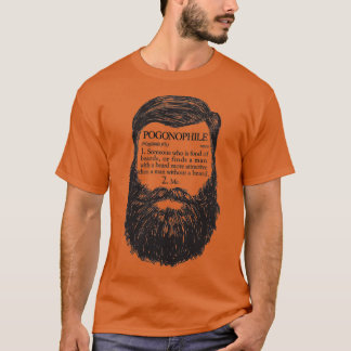Camiseta Pogonófilo Alguém que eu gosto de barbas