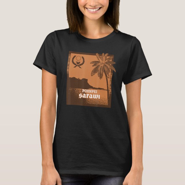 Camiseta Pohnpei Micronésia (Frente)