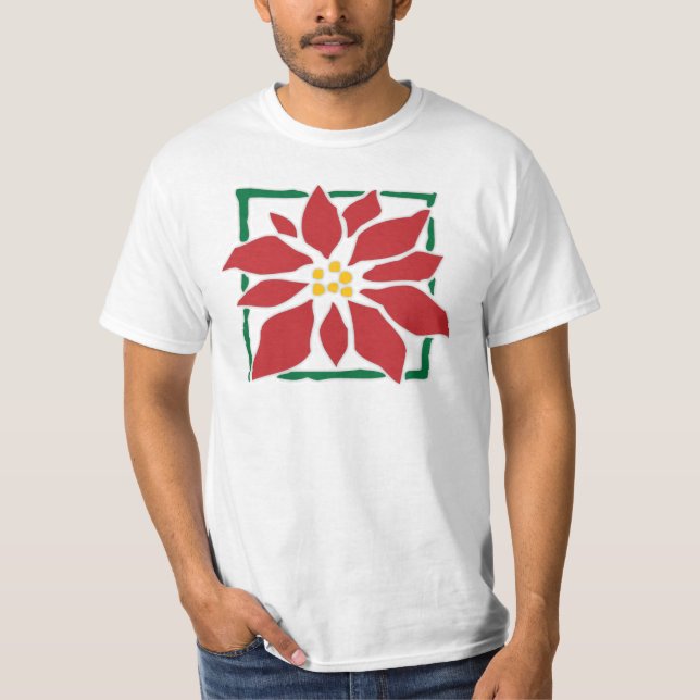Camiseta Poinsétia (Frente)