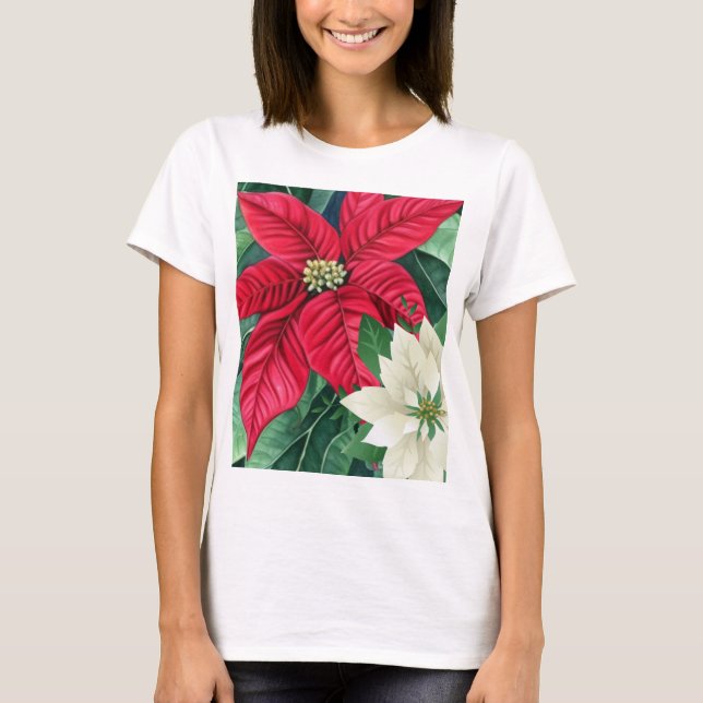 Camiseta Poinsettia (Frente)