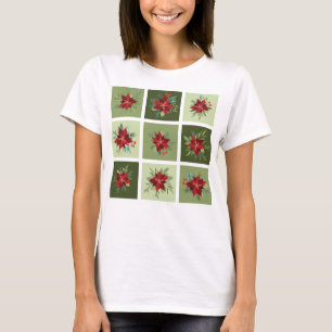 Camiseta Poinsettias T-Shirt
