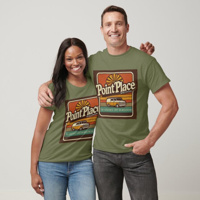 Camiseta Point Place Wisconsin (Unissex)