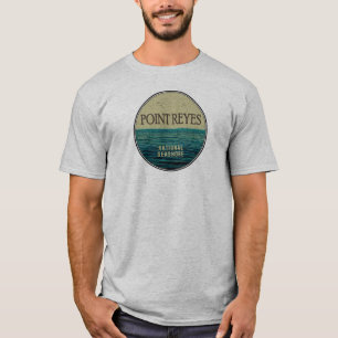 Camiseta Point Reyes - Pássaros Nacionais do Oceano Costeir
