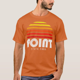 Camiseta Point State Park Pittsburgh Retro Sunset