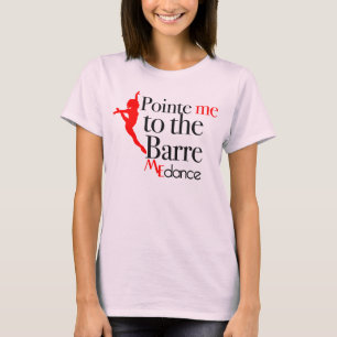 Camiseta Pointe MIM à barra por MIM dança