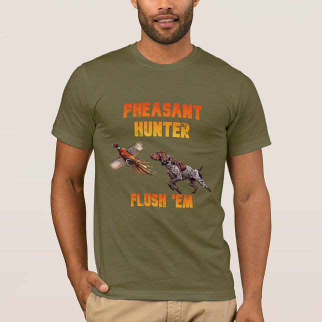 Camiseta  Pointer Alemão de Cabelo Curto  (Frente)