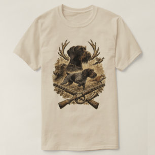 Camiseta Pointer Alemão de Pelo Cabeludo