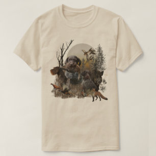 Camiseta Pointer Alemão de Pelo Cabeludo