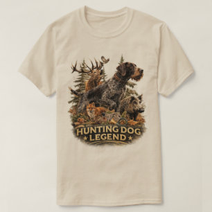 Camiseta Pointer Alemão de Pelo Cabeludo