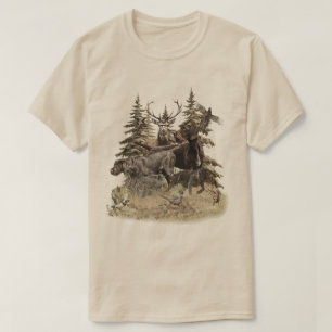 Camiseta Pointer Alemão de Pelo Cabeludo
