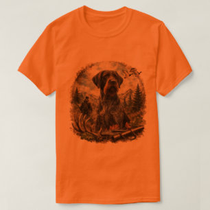 Camiseta Pointer Alemão de Pelo Cabeludo