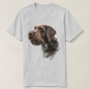 Camiseta Pointer Alemão de Pelo Cabeludo