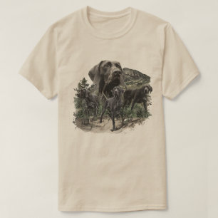 Camiseta Pointer Alemão de Pelo Curto