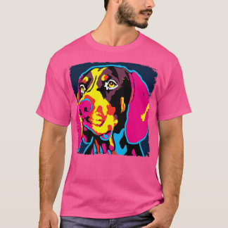 Camiseta Pointer Art Dog Lover Gifts 1, Alemão Curto